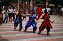 Indian Dancers, Batu Caves, Kuala Lumpur
